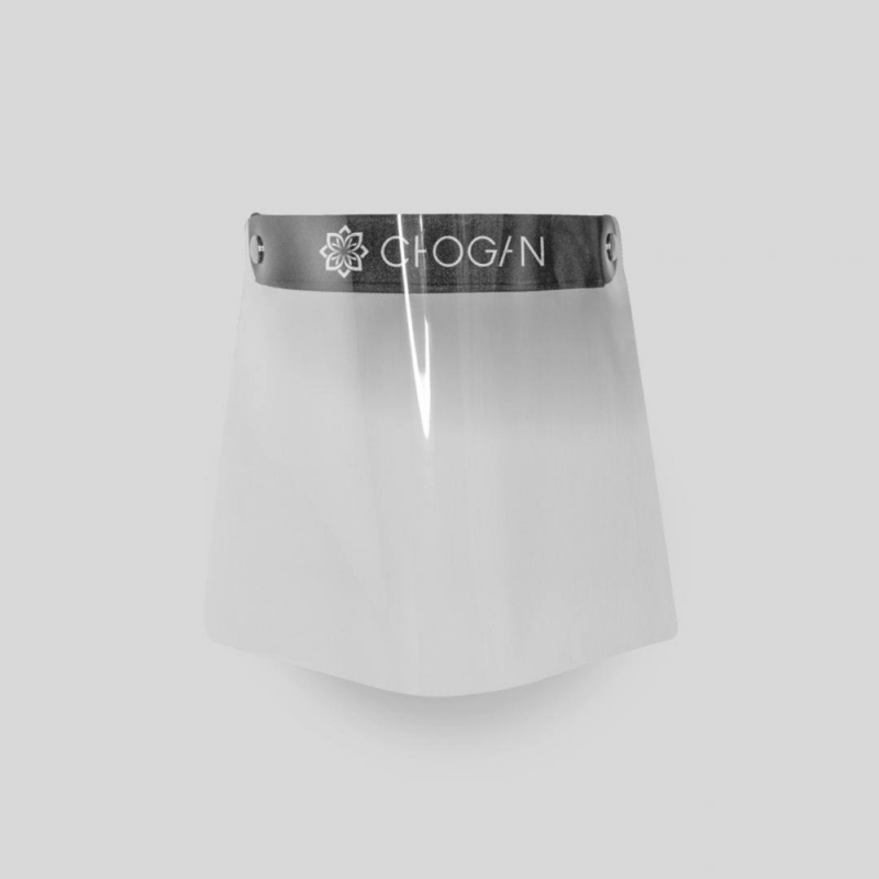 Visière complète en pvc réglable