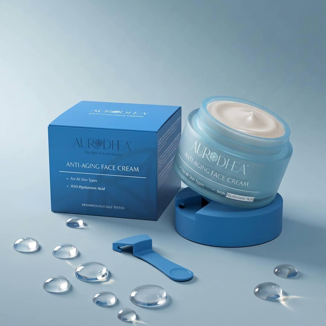 Crème visage à l'acide hyaluronique - 50ml